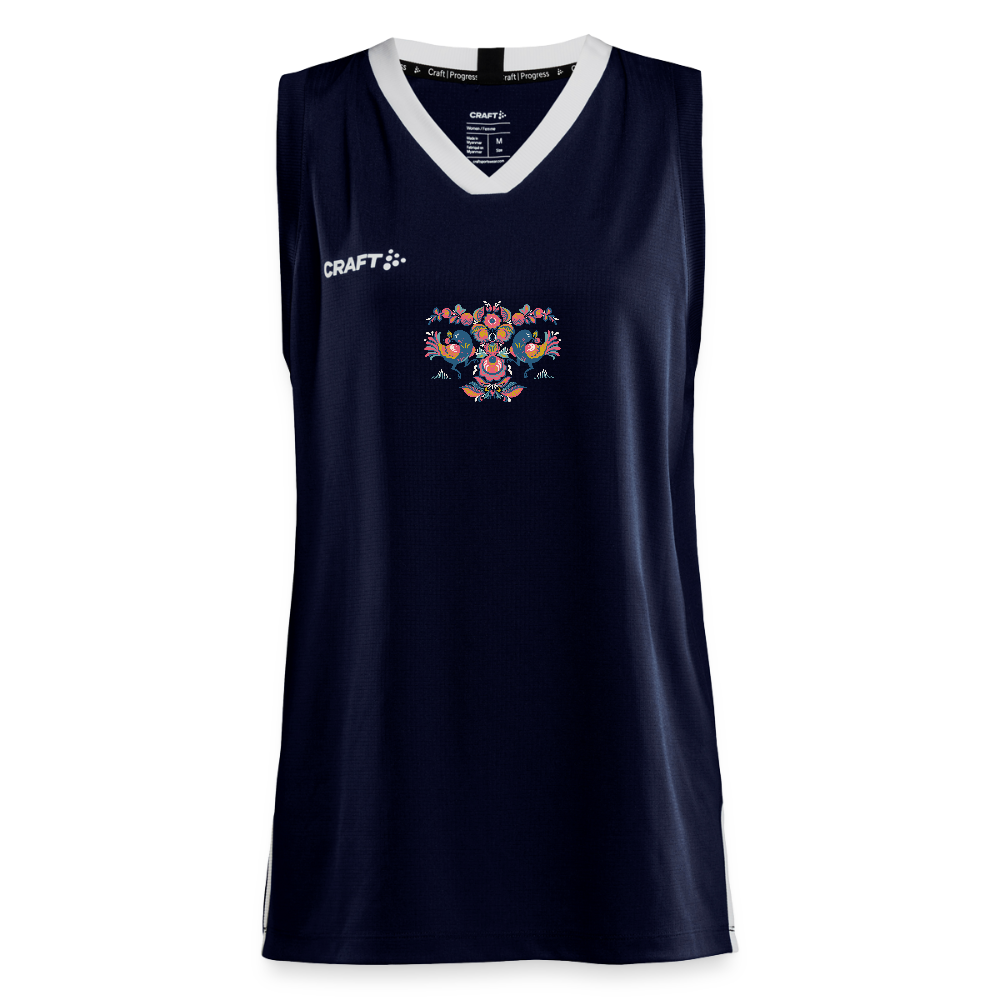 CRAFT Progress vrouwen basketbalshirt - navy