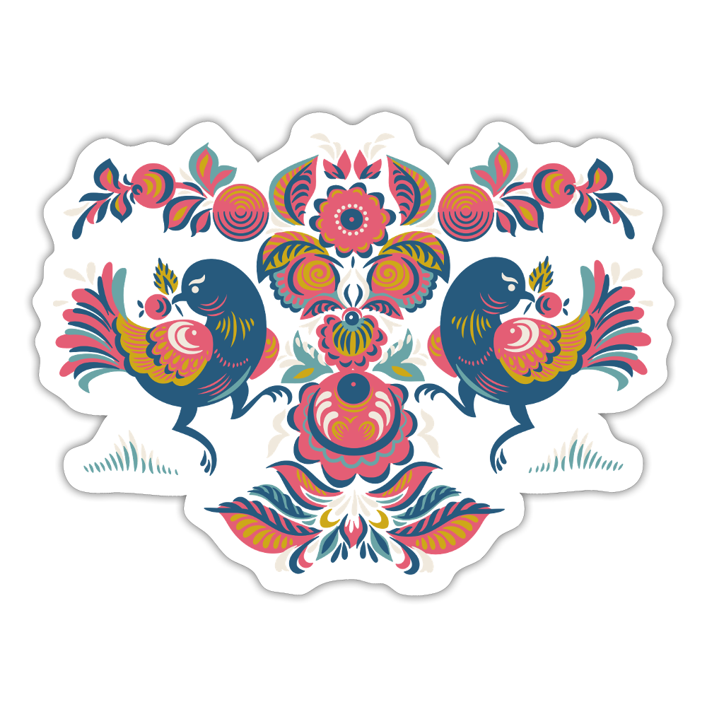 Sticker - mat wit
