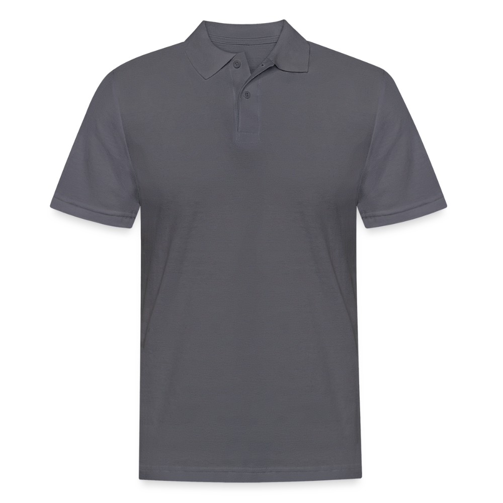 Mannen poloshirt - houtskool
