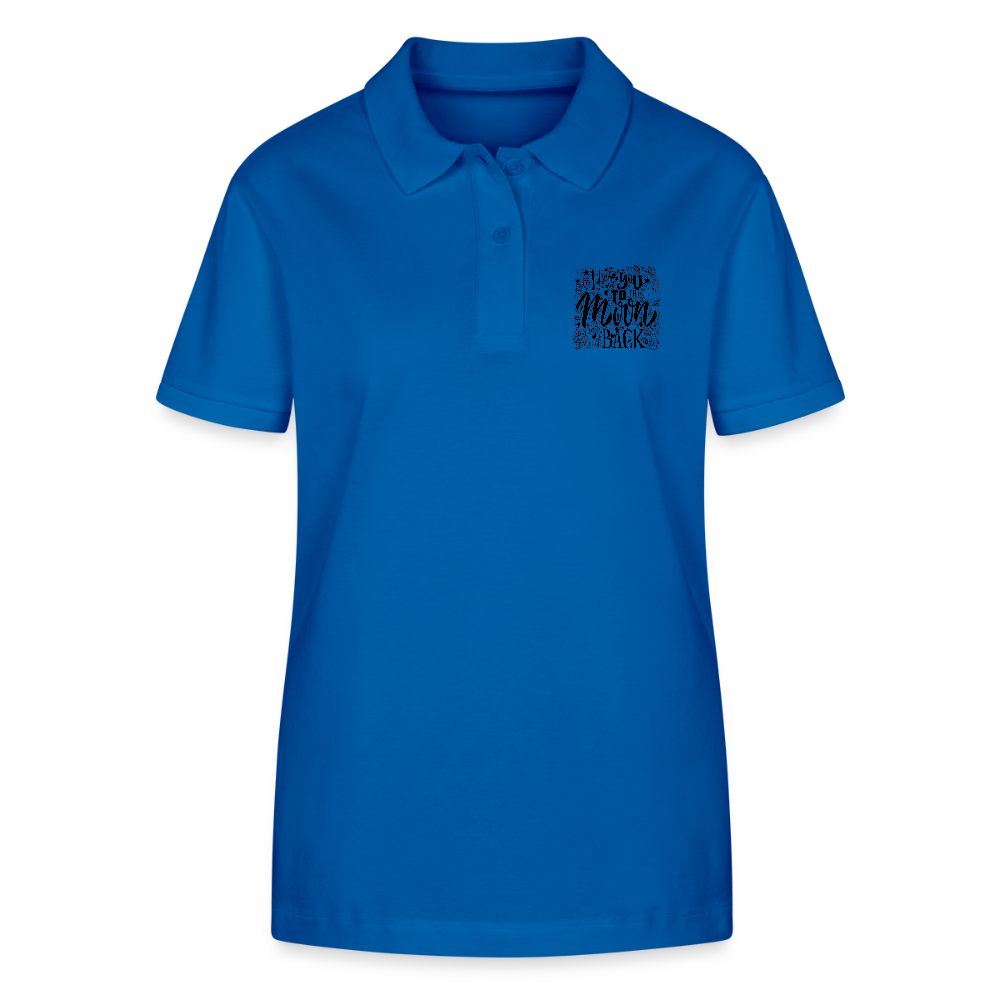 Stanley/Stella Vrouwen bio poloshirt ELLISER - koningsblauw