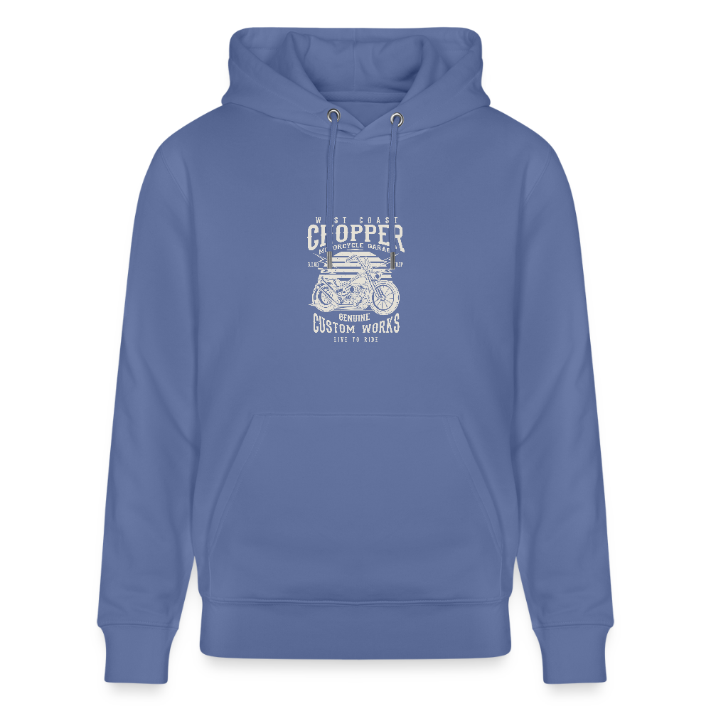 Stanley/Stella Uniseks bio-hoodie CRUISER - blauw