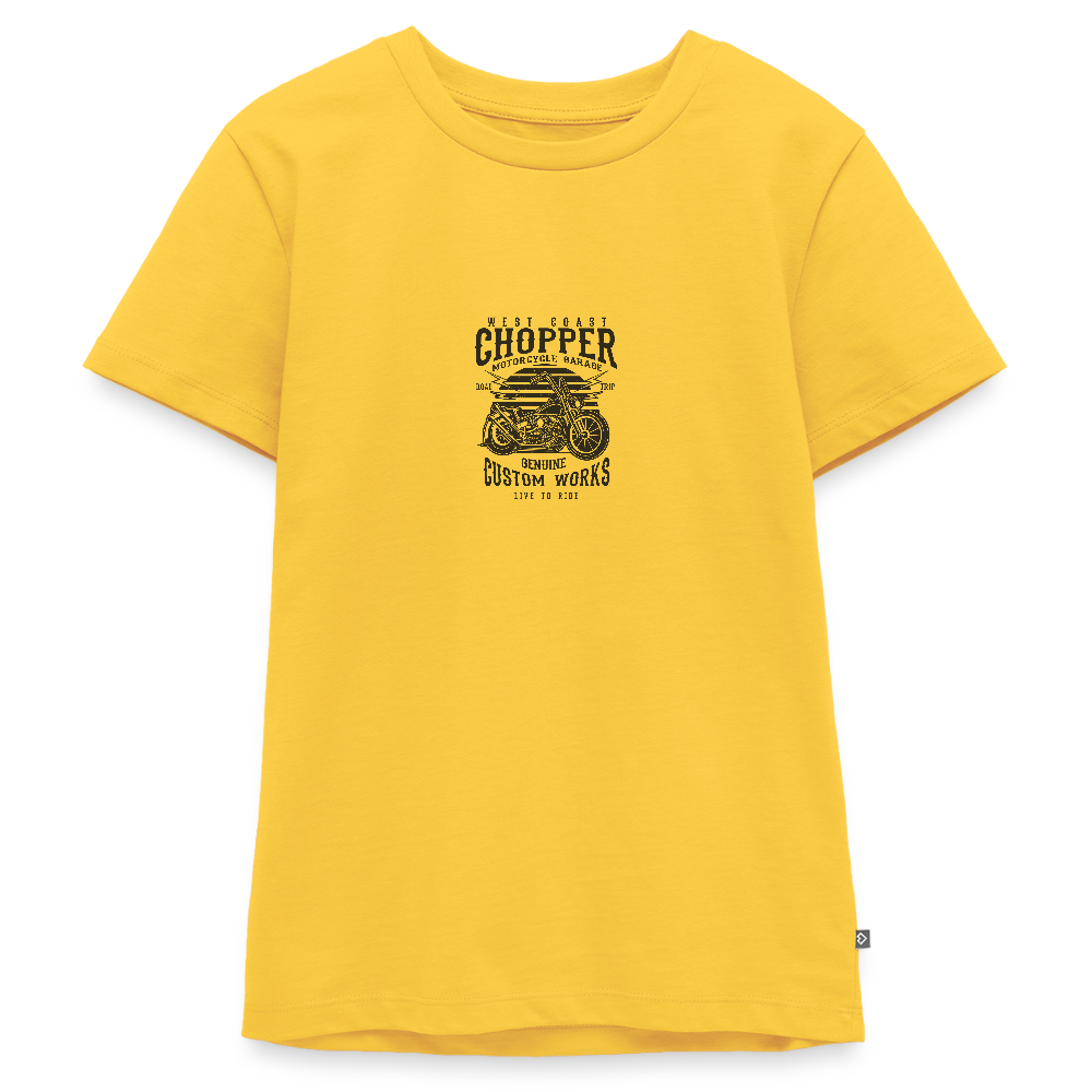 Teenager Premium T-shirt - geel