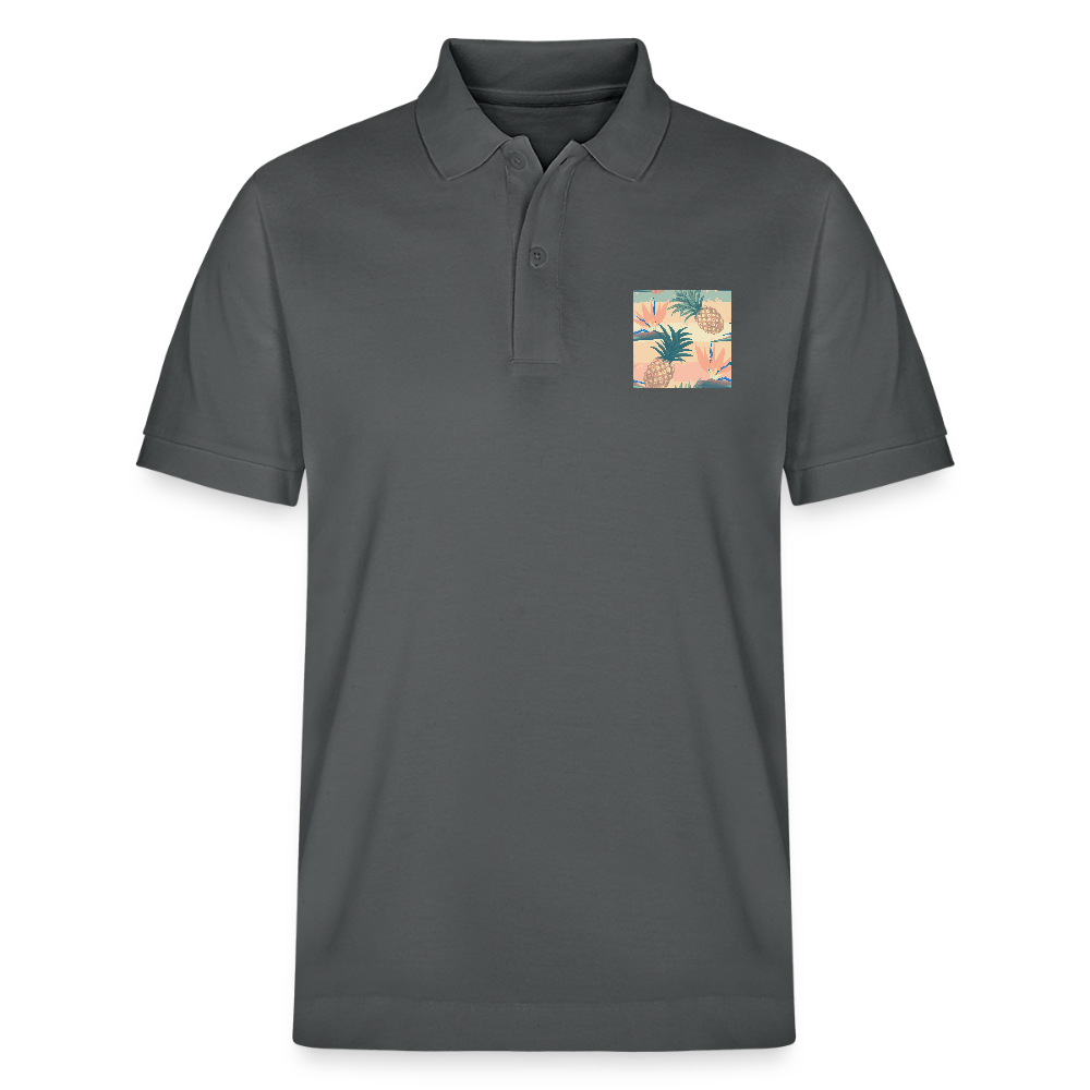 Stanley/Stella uniseks bio poloshirt PREPSTER - houtskool