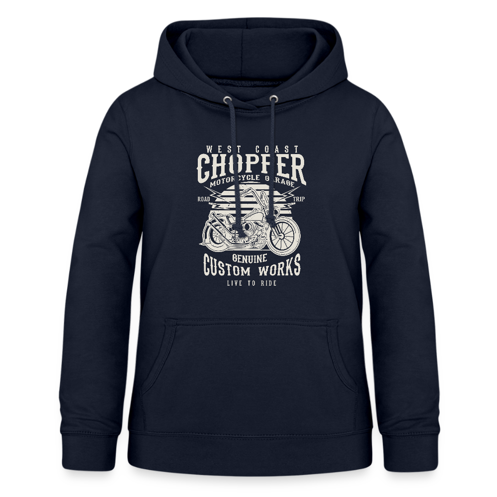 Vrouwen hoodie - navy