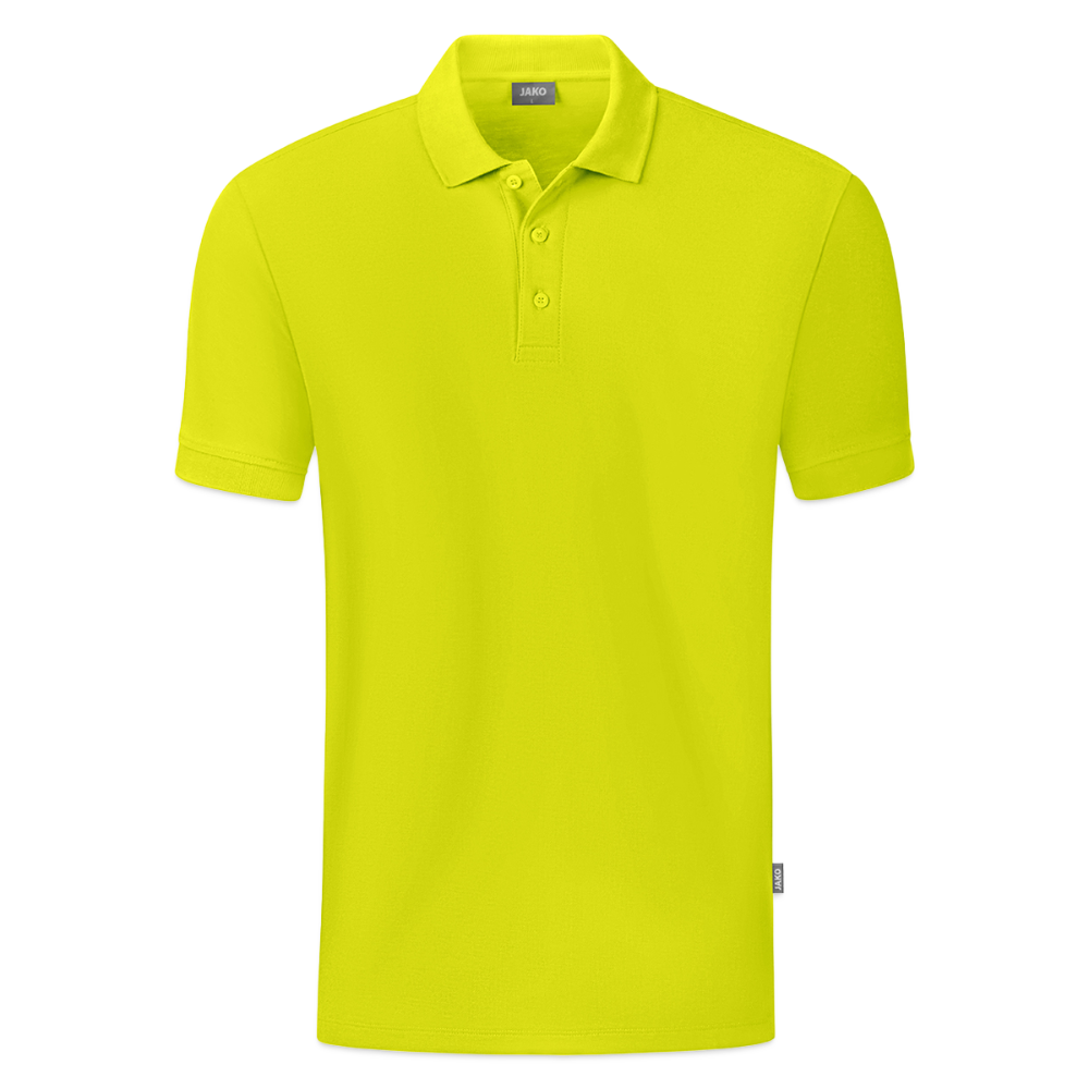 JAKO Kinderpolo Organic - limegroen