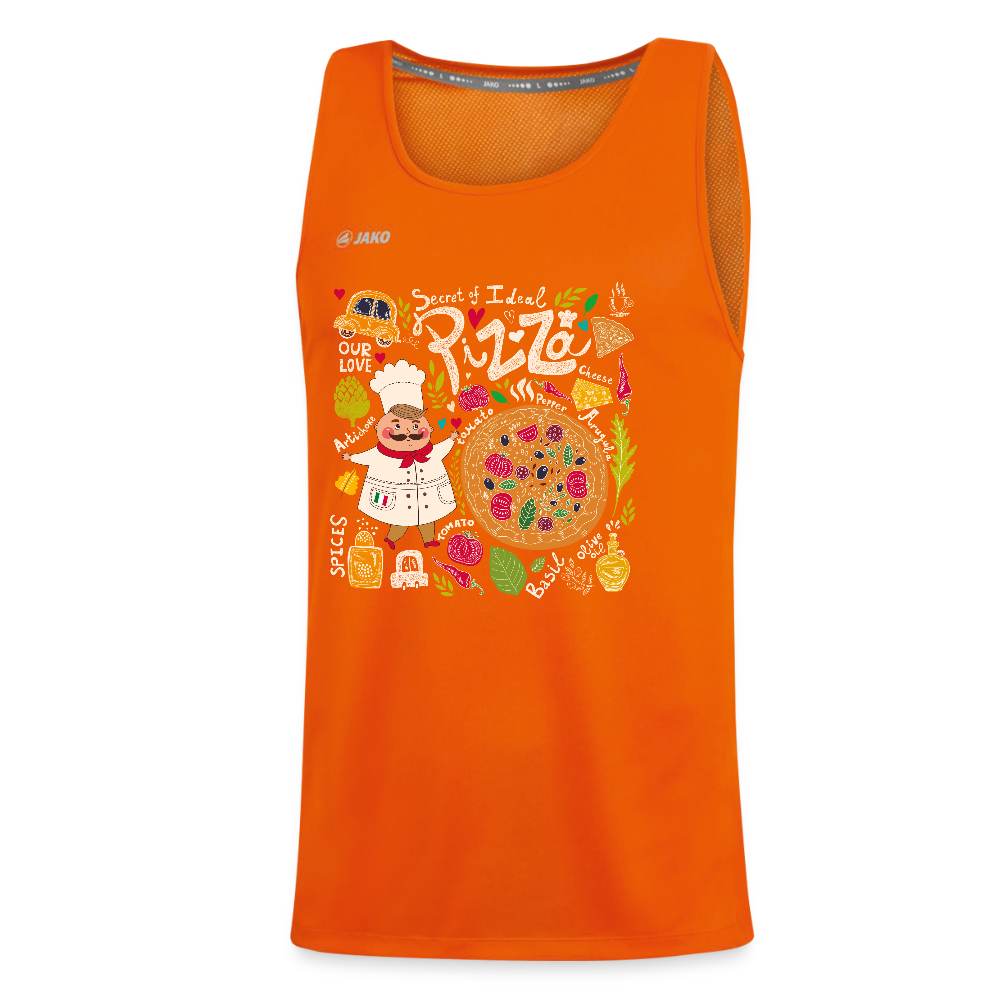 JAKO Teenager tanktop Run 2.0 - neonoranje