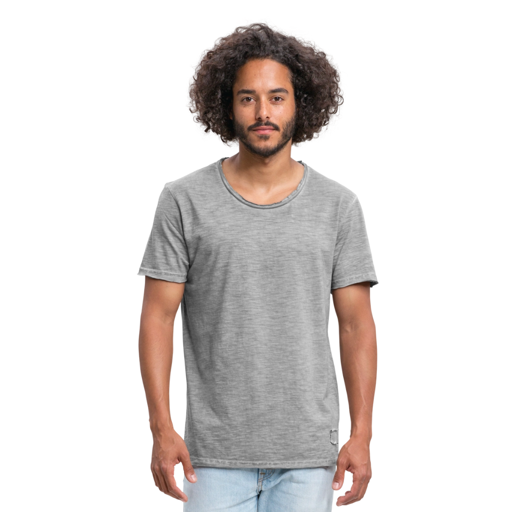 Mannen Vintage T-shirt - vintage grijs