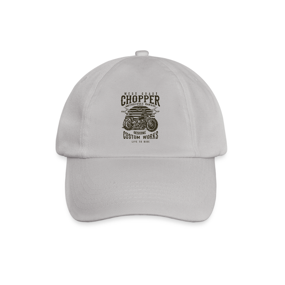 Baseballcap - heather grijs