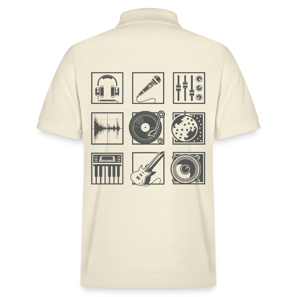 Stanley/Stella uniseks bio poloshirt PREPSTER - witgrijs