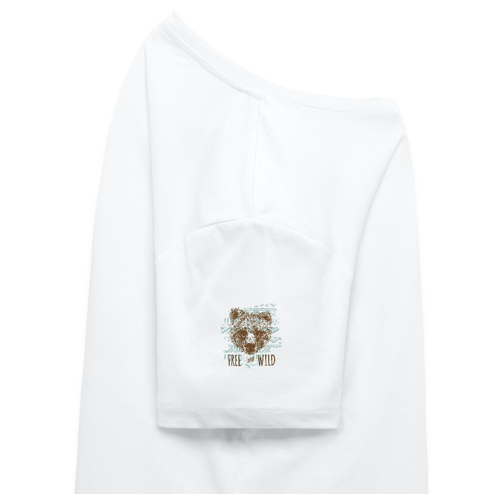 Stanley/Stella Relaxed vrouwen bio-T-shirt met ronde hals SERENA - wit