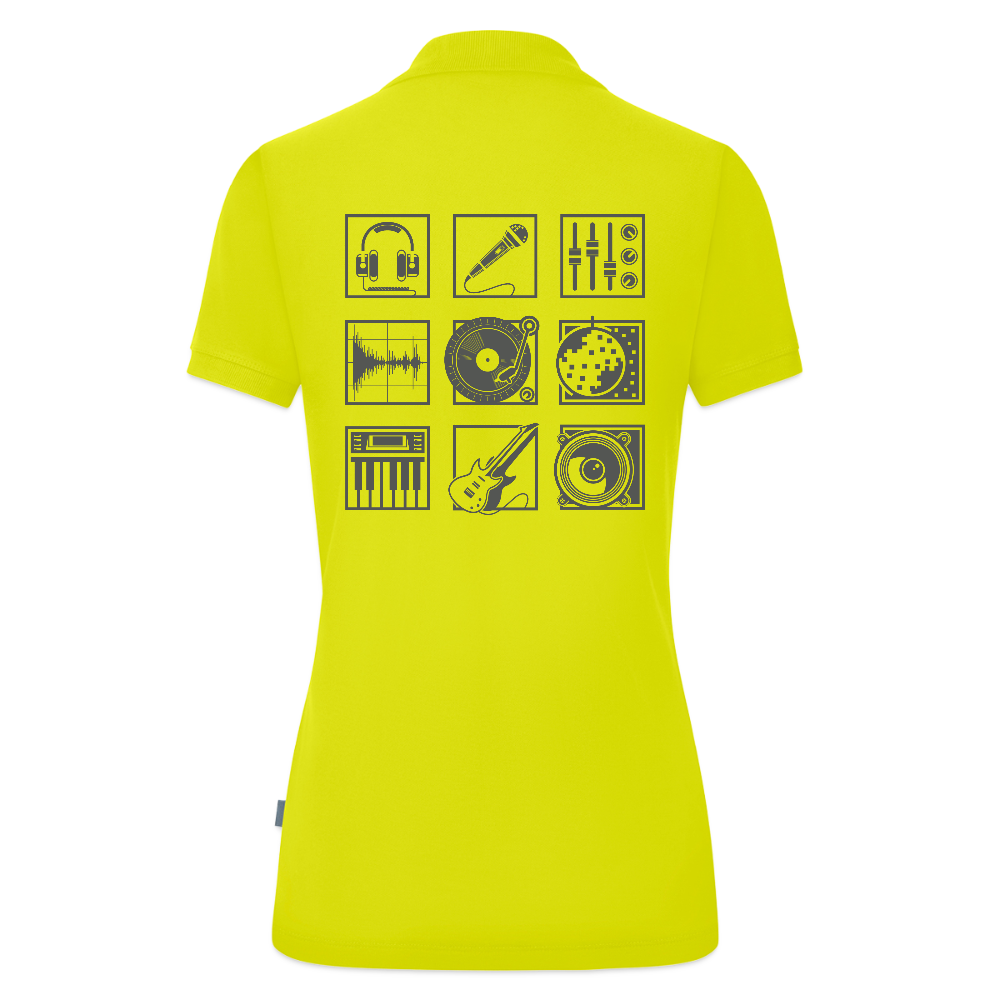 JAKO Vrouwen polo Organic - limegroen