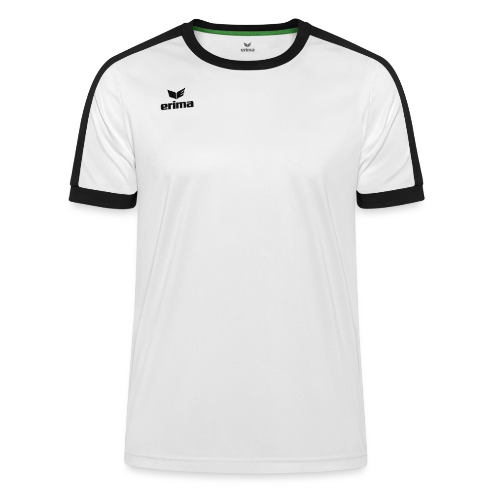 Erima Uniseks Retro Star shirt - wit/zwart