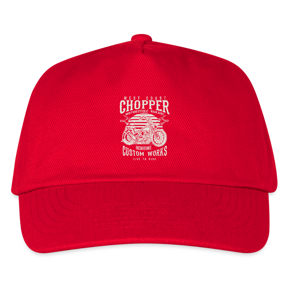 Kinder basecap - rood