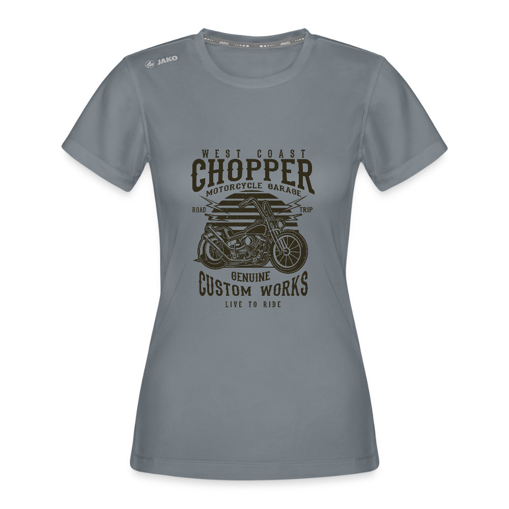 JAKO Vrouwen T-shirt Run 2.0 - grijs