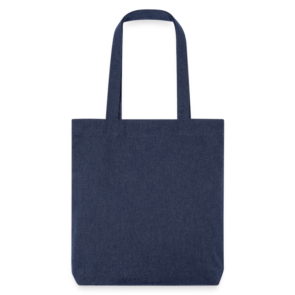 Stanley/Stella heavyweight gerecycled stoffen tas - mix blauw