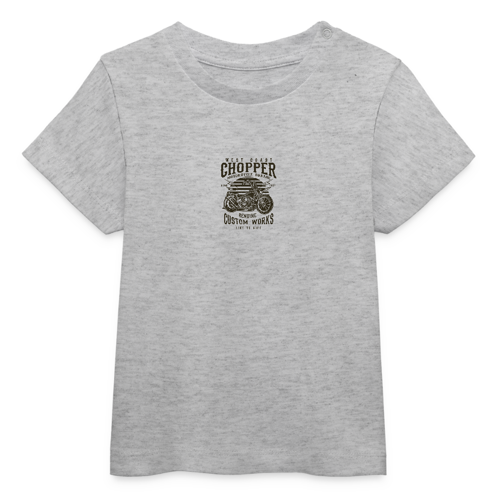 Stanley/Stella baby bio-T-shirt BABY CREATOR - grijs gemêleerd