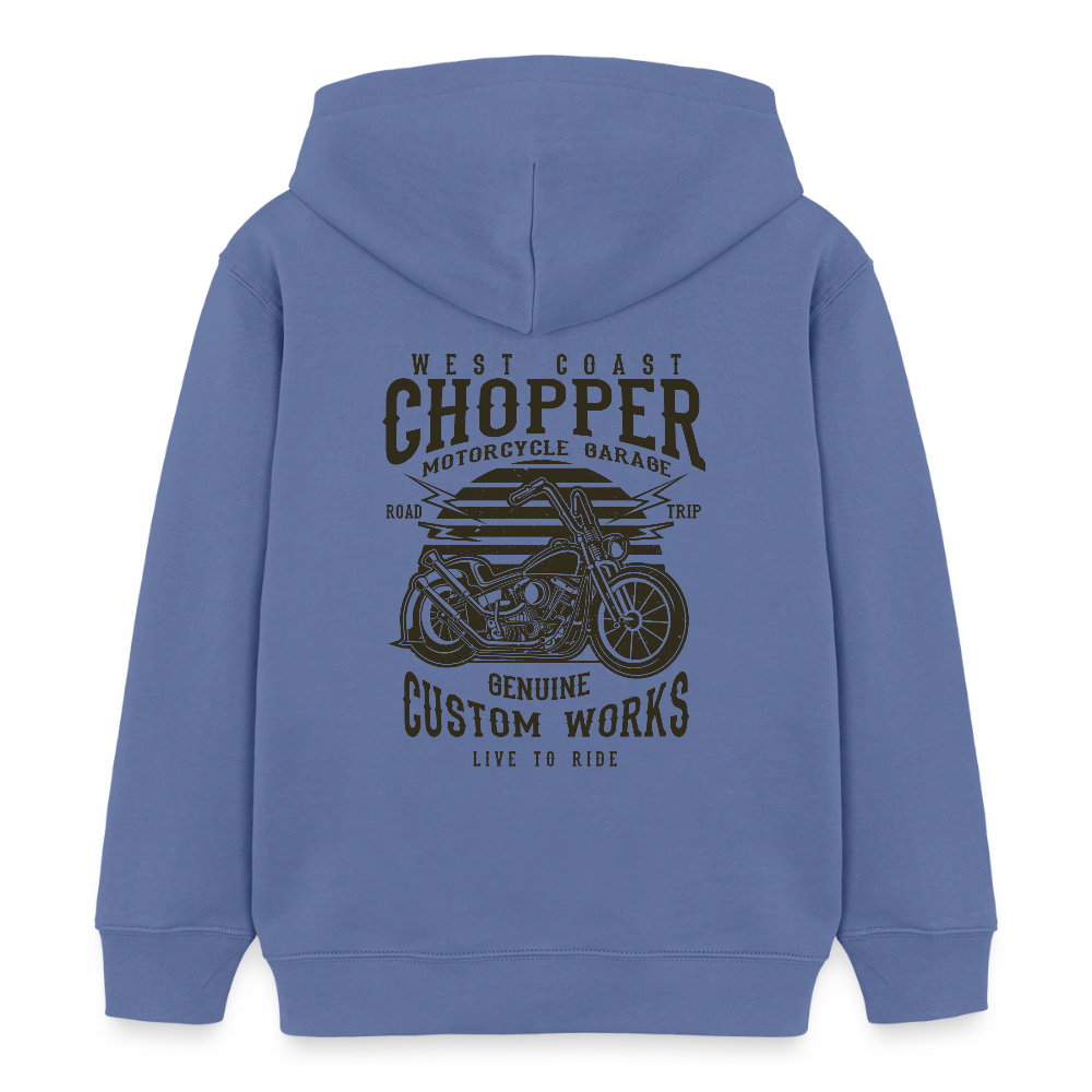 Stanley/Stella Kinder-bio-hoodie Mini Cruiser - blauw