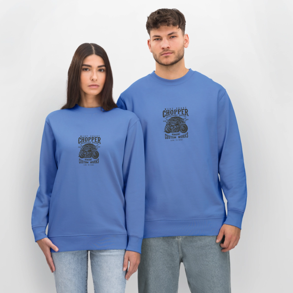 Stanley/Stella Uniseks bio-sweatshirt CHANGER - blauw
