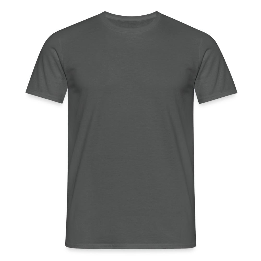 Mannen T-shirt - houtskool