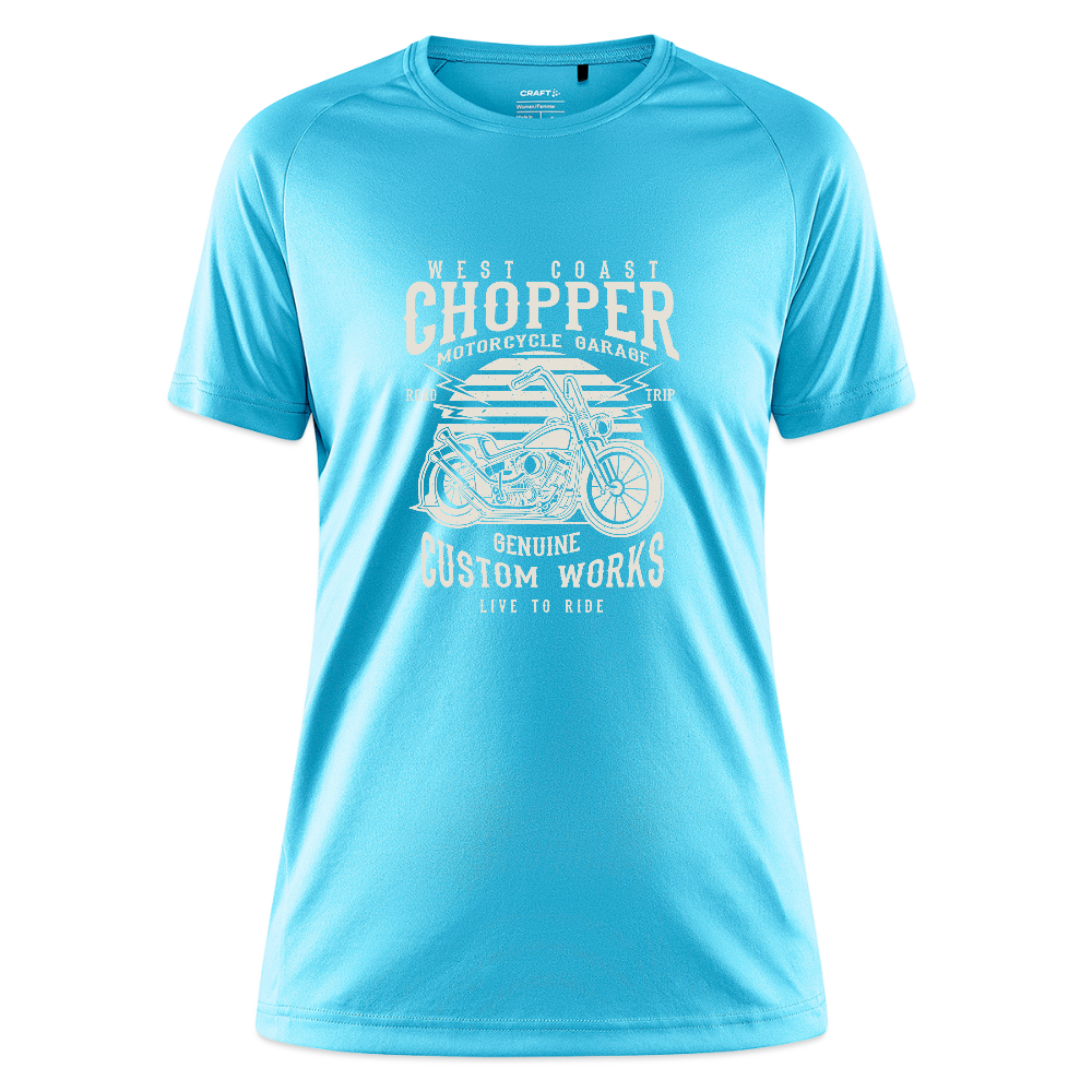 CRAFT Core Unify vrouwen training-T-shirt - hawaïblauw