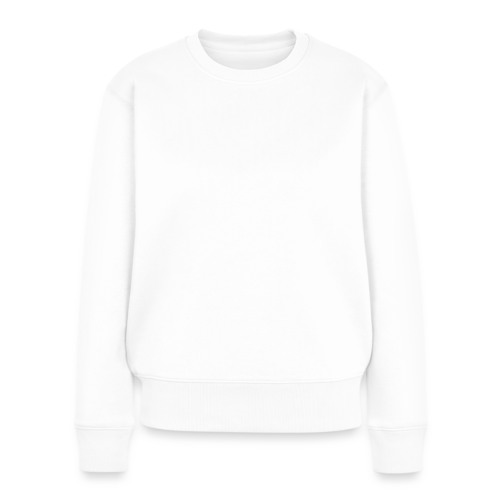 Vrouwen premium sweater - wit