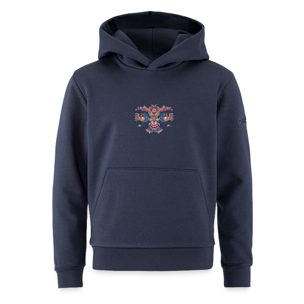 CRAFT Community 2.0 tieners hoodie - dark navy