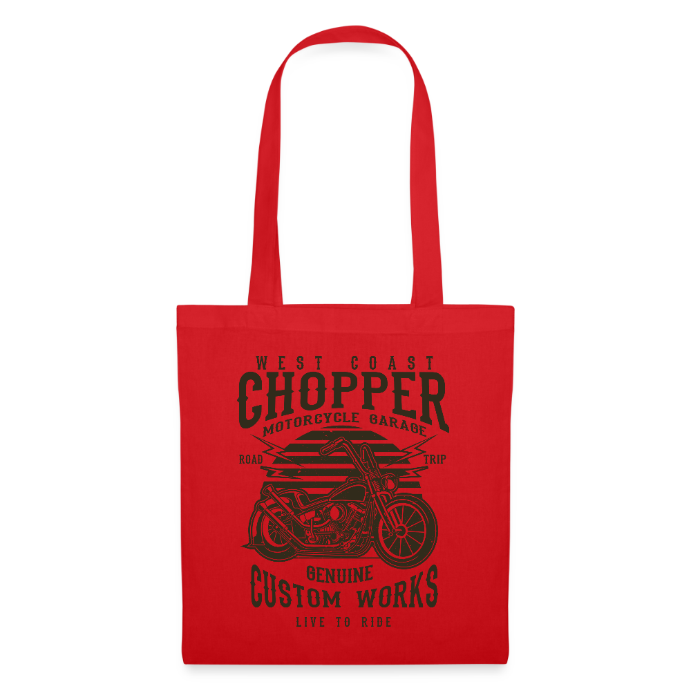 Tas van stof - rood