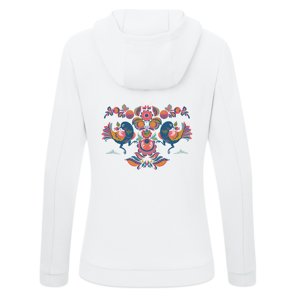 JAKO Vrouwen ziphoodie Pro Casual - wit