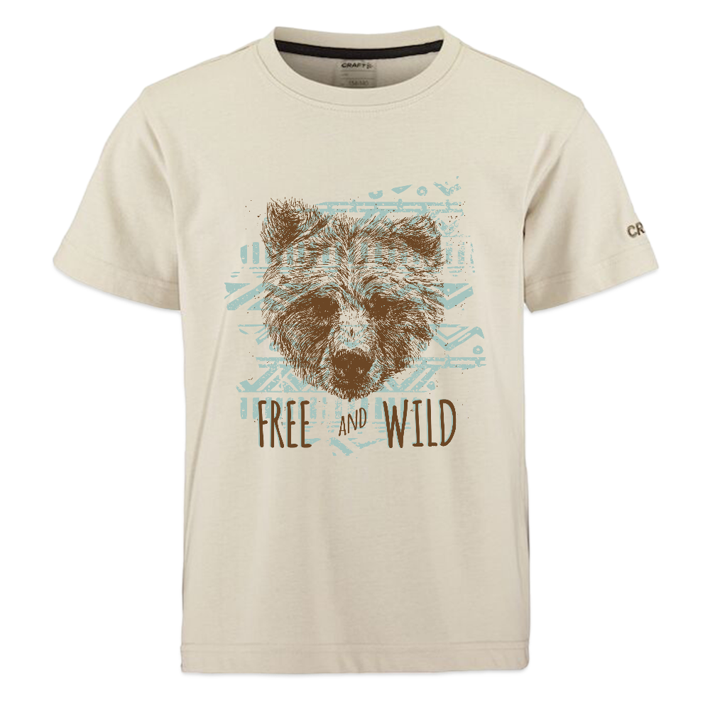 CRAFT Community 2.0 kinder-T-shirt - beige