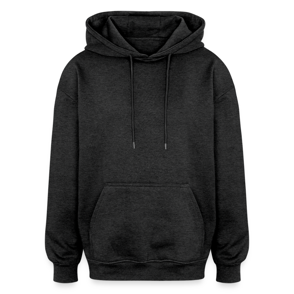 Oversized uniseks hoodie - houtskool