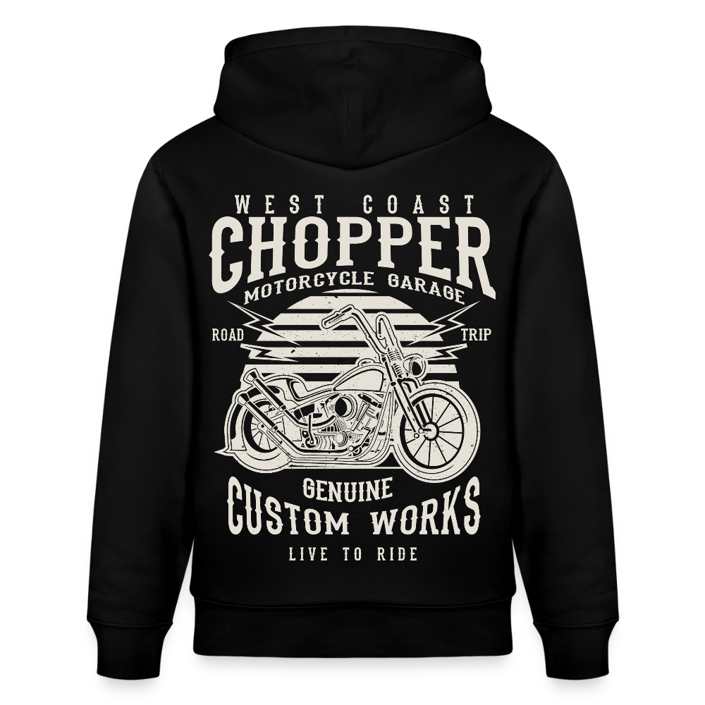 Stanley/Stella Uniseks bio-hoodie CRUISER - zwart