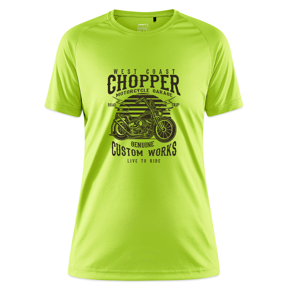 CRAFT Core Unify vrouwen training-T-shirt - appelgroen
