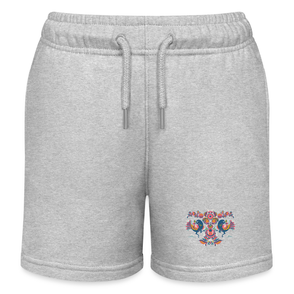 Stanley/Stella Kinder-bio-joggingshorts MINI BOLTER - grijs gemêleerd