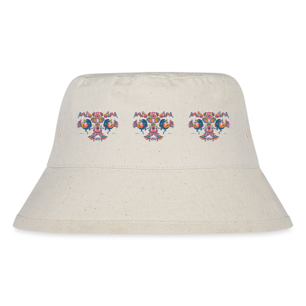 Stanley/Stella gerecyclede bucket hat - natuurwit