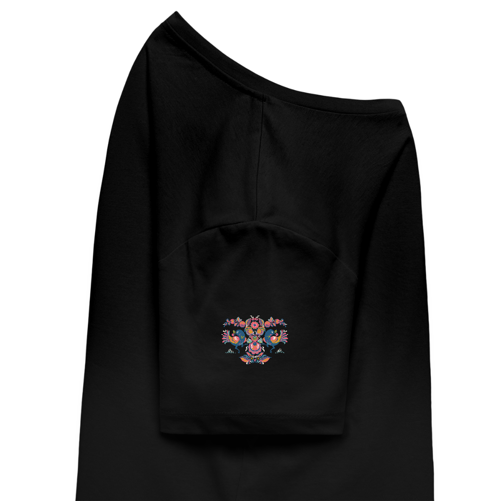 Stanley/Stella Relaxed vrouwen bio-T-shirt met ronde hals SERENA - zwart