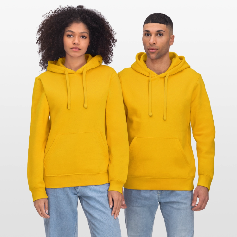 Stanley/Stella Uniseks bio-hoodie DRUMMER - spectraal geel
