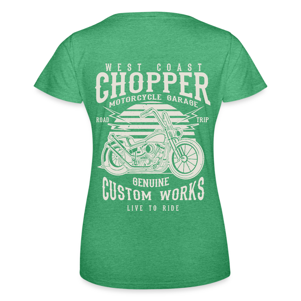 Vrouwen T-shirt van Fruit of the Loom - heather groen