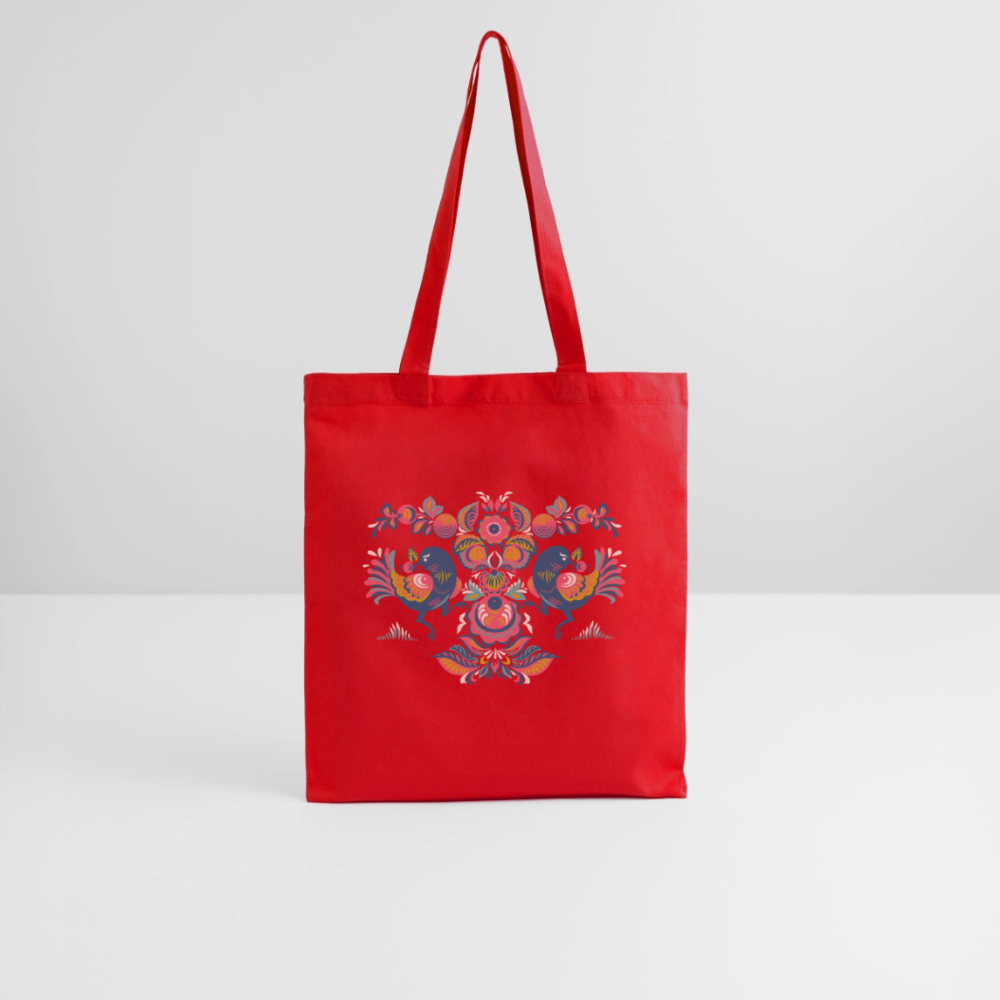 Tas van stof - rood