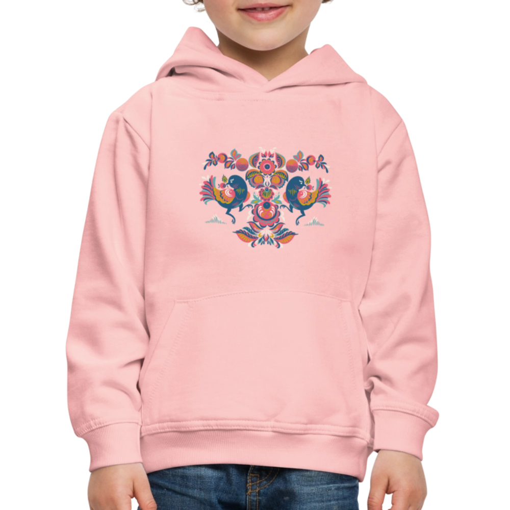 Kinderen trui Premium met capuchon - kristalroze