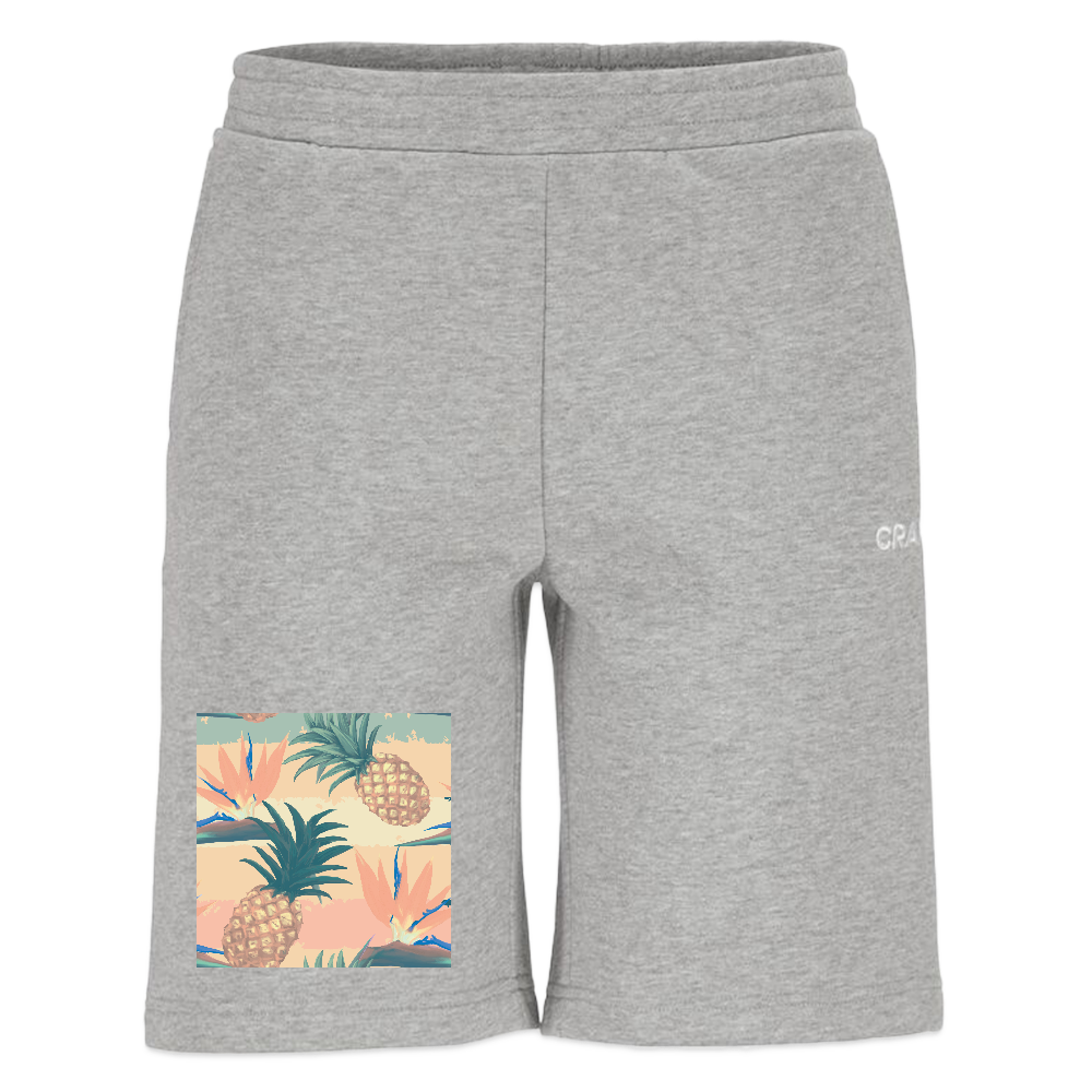 CRAFT Community 2.0 sweatshorts - grijs gemêleerd