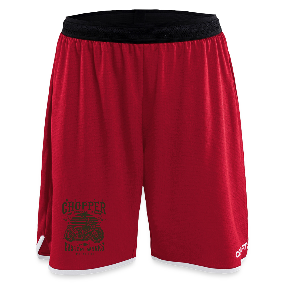 CRAFT Progress vrouwen basketbalshorts - donkerrood