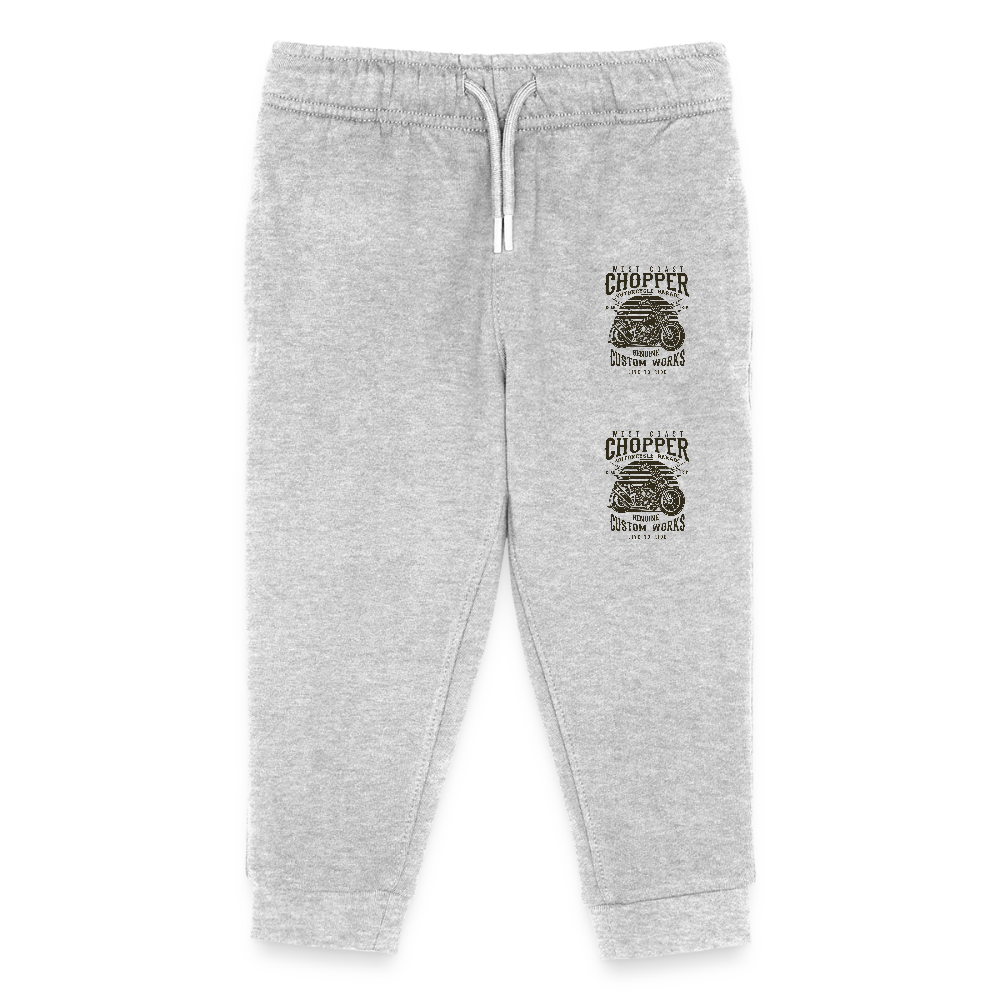 Stanley/Stella Kinder-bio-joggingbroek Mini Mover - grijs gemêleerd