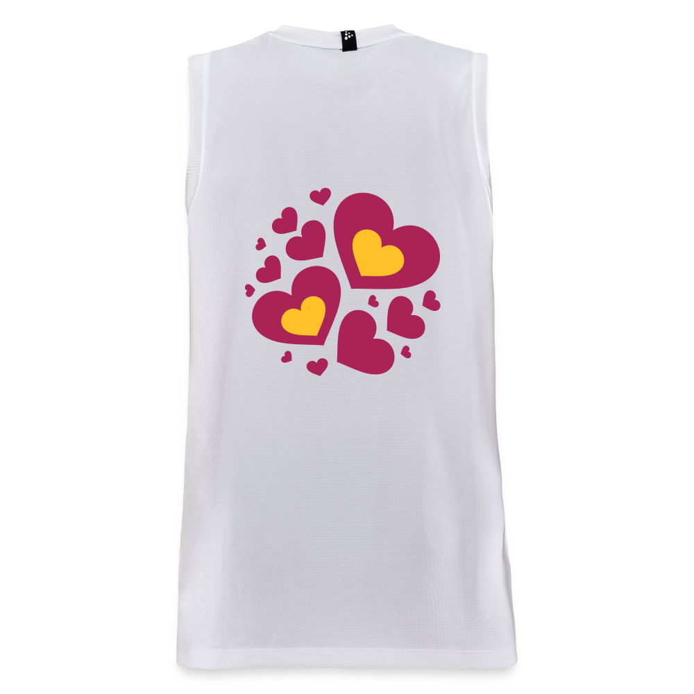 CRAFT Progress mannen basketbalshirt - wit