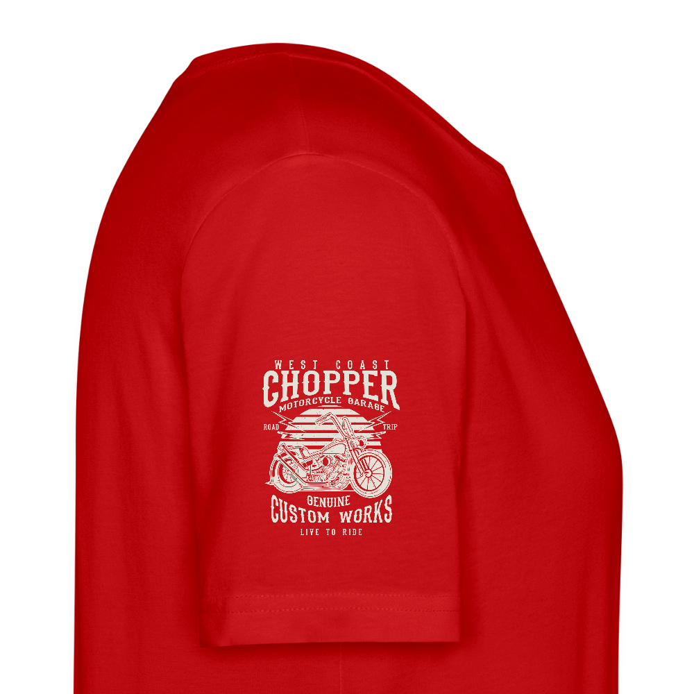 Stanley/Stella Uniseks T-shirt CRAFTER - rood