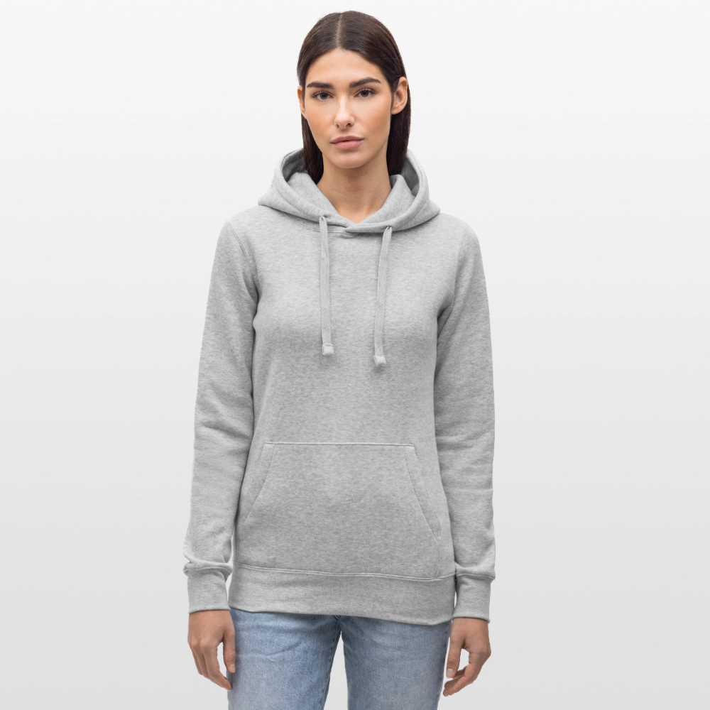 Vrouwenhoodie van Russell - grijs gemêleerd