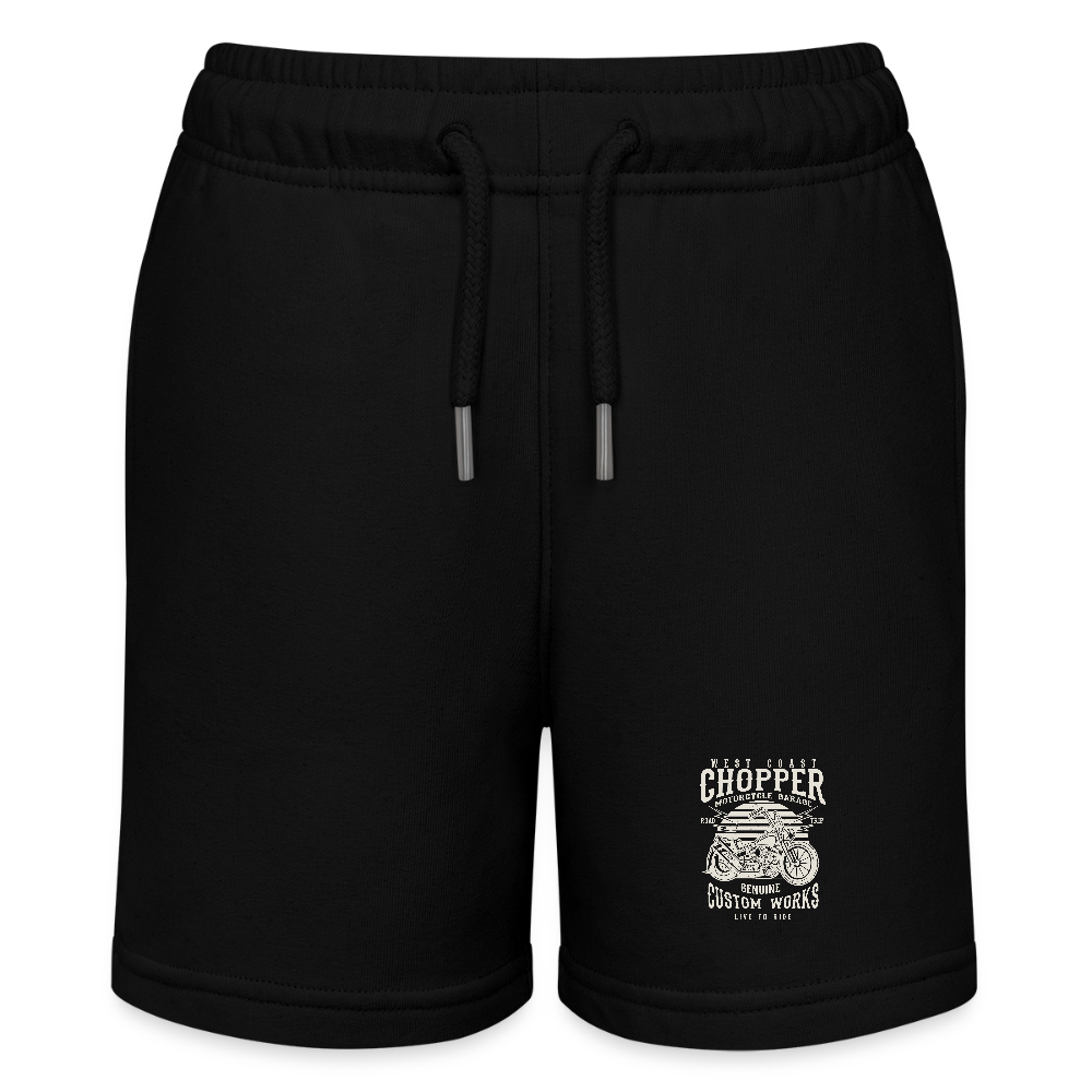 Stanley/Stella teenager bio-joggingshorts MINI BOLTER - zwart