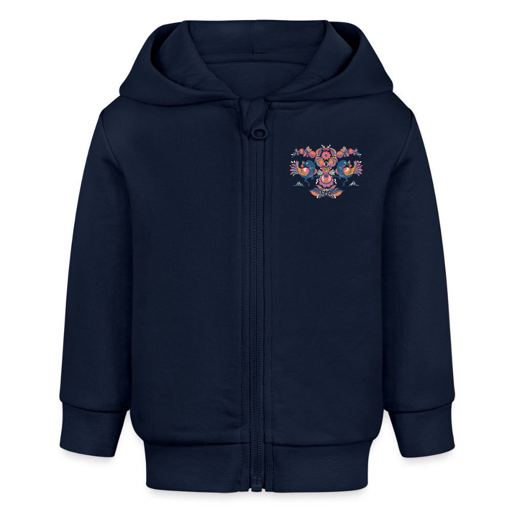 Stanley/Stella Bio zip-hoodie BABY CONNECTOR - navy