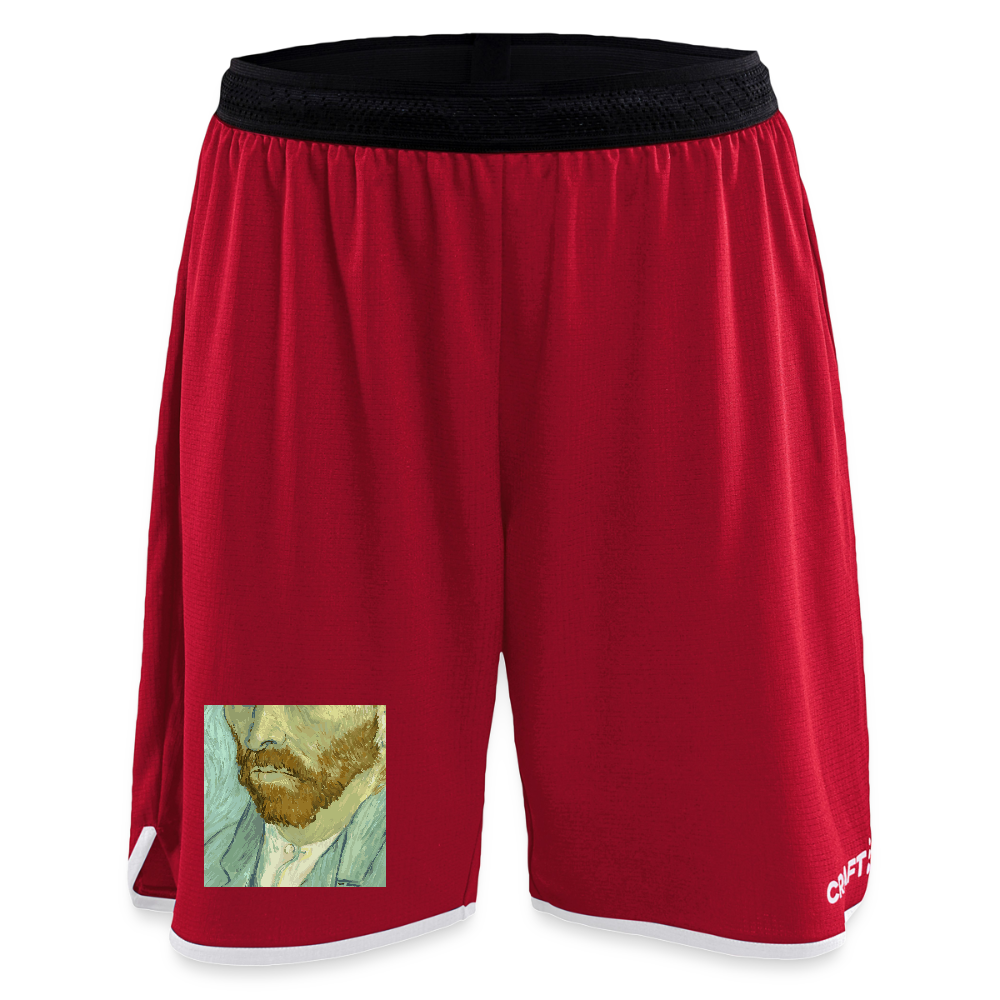 CRAFT Progress vrouwen basketbalshorts - donkerrood