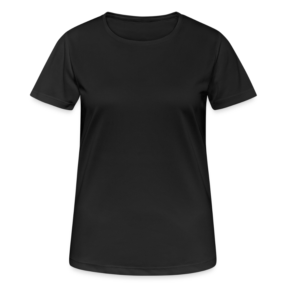 Vrouwen T-shirt ademend actief - zwart