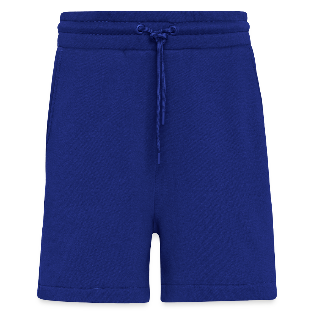Organic relaxed shorts made in EU - Iconic Blue